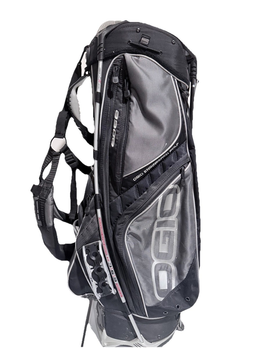 OGIO Stand Golf Bag~Woode System 8 Way Divider~Double Strap~Ball