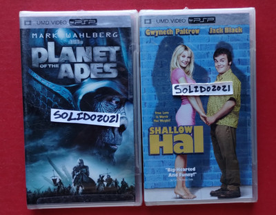 Planet Of The Apes + SHALLOW HAL, JACK BLACK, MARK WAHLBERG, UMD For PSP 3E, D1