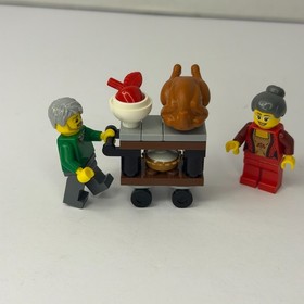 Lego Seasonal Set Christmas Thanksgiving Feast 40123 Complete 2015 No Box