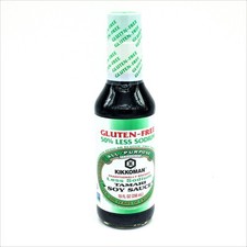 Kikkoman Traditionally Brewed Tamari Soy Sauce-50 Less Sodium10 oz/296 ml