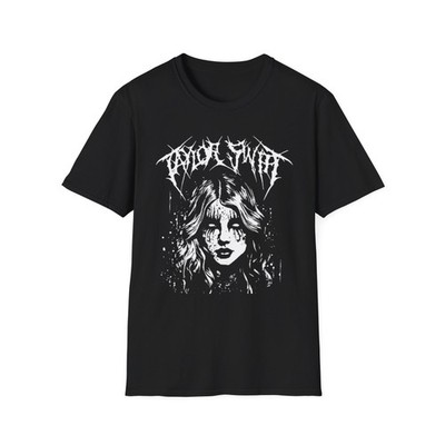 T Swift - Black metal - Unisex T-Shirt