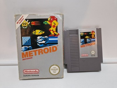 Metroid- NES SPIEL OVP PAL Europa Version NES P MT Ovp - NES MT NOE Spiel