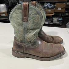 Ariat Work Boots Mens Size 10D Brown Western Pull On Cowboy 10034614
