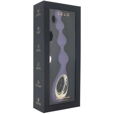 LELO Soraya Beads Stimolatore Vibrante Anale con Sfere in Silicone SexToy Unisex