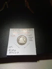 1839-O SEATED LIBERTY ONE DIME, NICE TONER, EST. VF-XF STATE