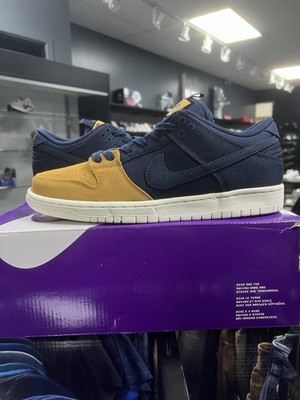 Size 10.5 - Nike Dunk SB Low Navy Desert Ochre