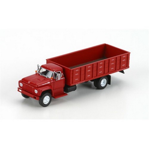 Camión de grano Ford F-850 Athearn 91951 HO cabina roja - RTR | Condition: New