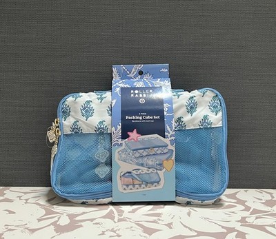 Roller Rabbit x Target 3pc Blue Packing Cube Set