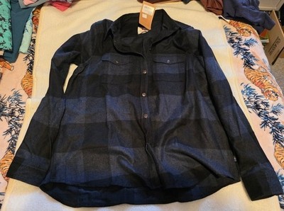 Fjällräven Women's Canda Shirt  Navy Black Large NWT