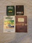 Atari 2600 Games Pitfall & Pitfall 2 w/ Instruction Manuals. *Tested*