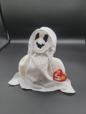 Ty Beanie Baby - SHEETS the Halloween Ghost 7" MWMTs Plush Stuffed Animal Toy