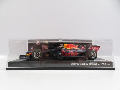 1:43 Minichamps 413191133 Aston Martin Red Bull RB15 Max Verstappen 1st German 