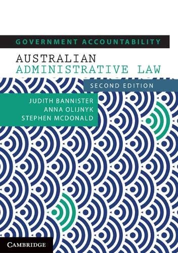 Government Accountability: Australian Administrative Law (2018)
