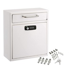 Ultimate Drop Box Wall-Mounted Mailbox - Hang...
