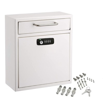 Ultimate Drop Box Wall-Mounted Mailbox - Hanging Secured Postbox - Durable Sp...