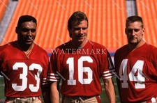 EO243 Joe Montana - Roger Craig - Tom Rathman 49'ers SB X 8x10 11x14 16x20 Photo