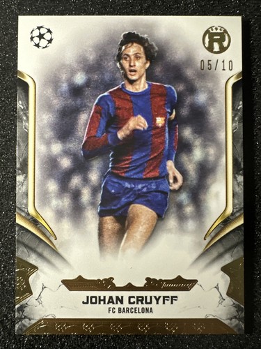 Johan Cruyff #34 2024 Topps Reverence UEFA card