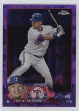 2023 Topps Chrome Sapphire Edition Purple /10 Yoshi Tsutsugo #404 02ri