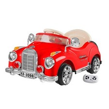 Kids Ride On Car with Remote Control  Classic Sports Car for Kids 6V Red