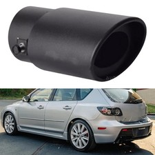 For Stainless Steel 2007-10 Mazdaspeed3 Round Rear Exhaust Pipe Tail Muffler For Stainless Steel 2007-10 Mazdaspeed3 Round Rear Exhaust Pipe Tail Muffler
