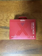 Vault X Trading Card Sideloading Deck Box, 100+ sleeved cards, Premium Exo-Tec M