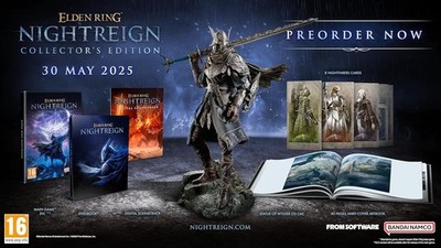 ELDEN RING NIGHTREIGN COLLECTOR'S EDITION PS5 ENGLISH COLLECTORS CUSTOMS FREE