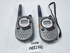 SET OF TWO COBRA FRS235 MICROTALK WALKIE TALKIE 14 CHANNELS TESTED B4.11