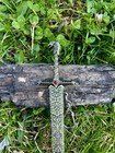 Oath keeper sword letter openner GOT swords Metal Mini Sword Keychain w/ Sheath — photo 3