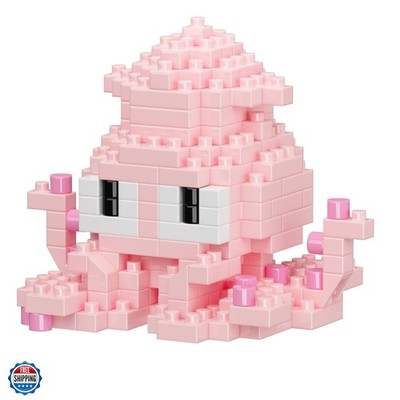 Octopuses Cute Sea Animals Creature Building Toy Blocks Marine Life Mini Bric...