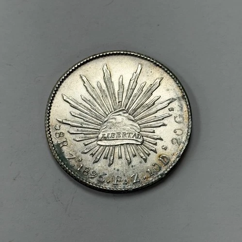 1895 Mexico 8 Reales — photo from the most recent tracked eBay sale