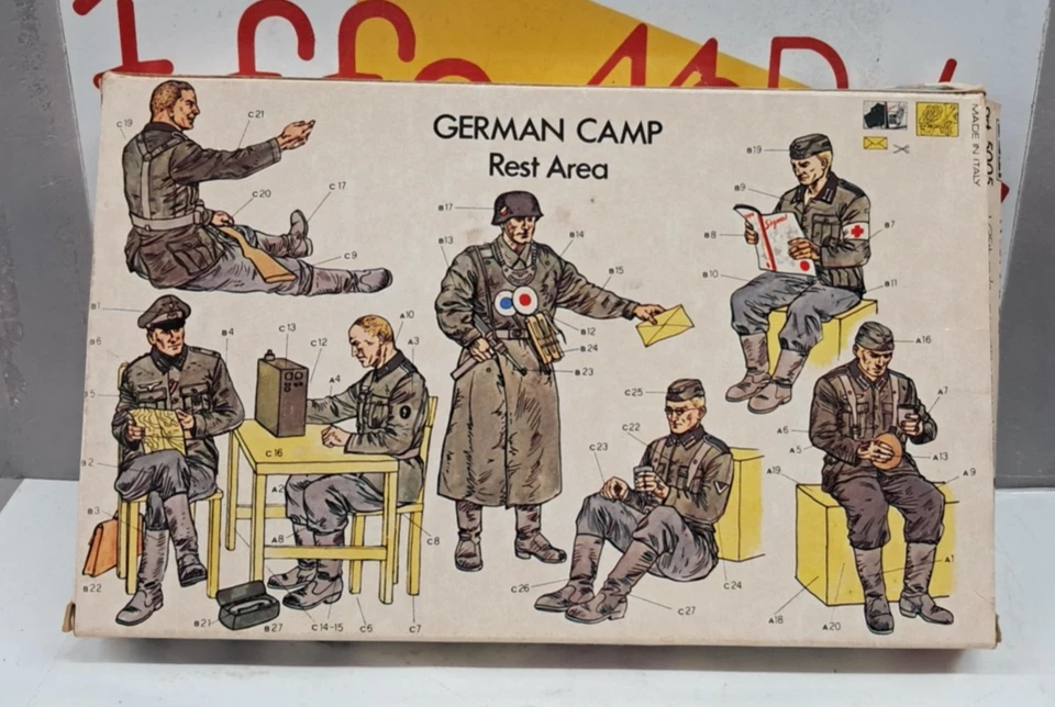 ESCI  1/35 GERMAN CAMP REST AREA   ART.5005 - Immagine 2 di 2