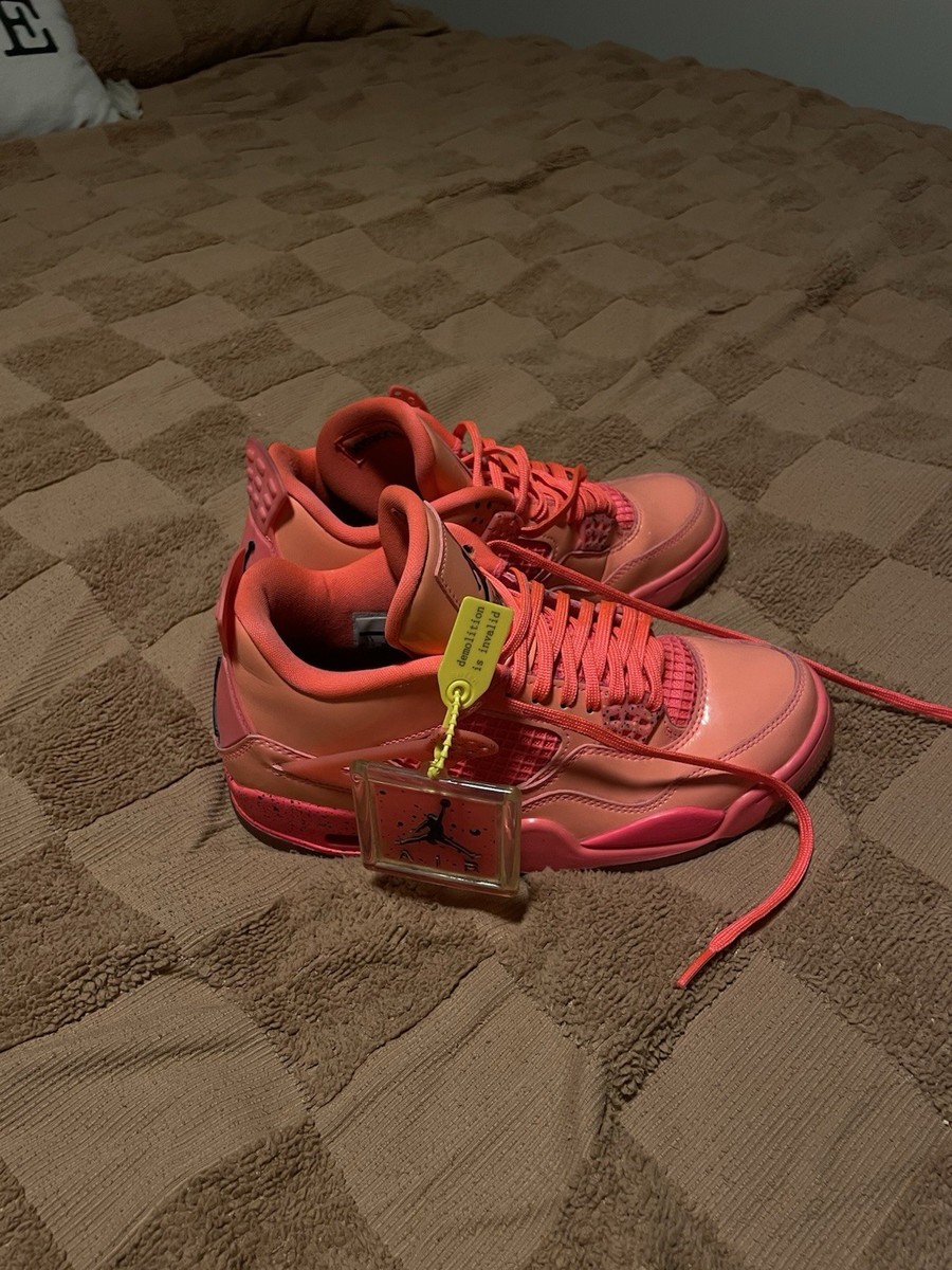 Jordan Air Jordan 4 Retro NRG Pink Patent Leather AQ9128-600 Jordan Air Jordan 4 Retro NRG Pink Patent Leather AQ9128-600