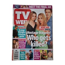 TV Week Vintage Magazine August 7-13, 2004 Chris Hemsworth Pin-Up, Home & Away