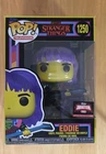 Eddie #1250 (Blacklight) Stranger Things Target Con 2024 Funko Pop