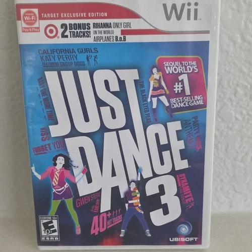 Ubisoft Just Dance 3 Target Exclusive Edition Wii E10+ NTSC-U/C 2011