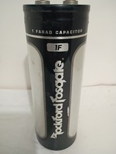Rockford Fosgate 1 Farad Digital Capacitor punch performance series