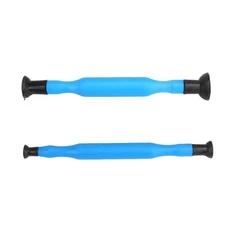 2pcs/Set Valve Grinder Stick Lapping Tool Plastic Handle Engine Cylinder Mainten