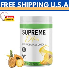 New Supreme Detox Supplement Healthcare Natural Fiber Powder Free Ship to US