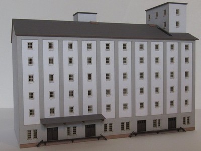 Laffont N1701 - Großes Hafenspeicher-Gebäude verputzt - Spur N - NEU