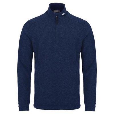 KJUS Navy Blue Squall Half Zip Jacket