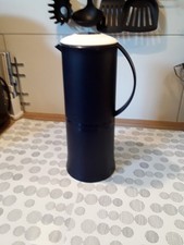 TUPPERWARE THERMOWÄCHTER 1,0 L BLAU THERMOSKANNE ISOLIERKANNE gebraucht