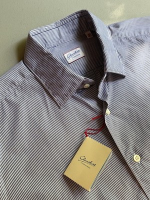 NWT Glanshirt Cotton Shirt Size 40 / 15.75
