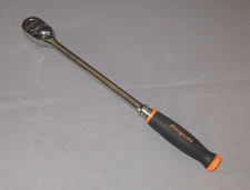 Snap On Tools SHL80A 1/2" Drive Soft Grip Long Handle Ratchet 17" Orange NEW