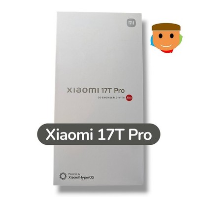 Xiaomi 17T Pro 5G 512GB Smartphone Black Schwarz Neu Versiegelt 