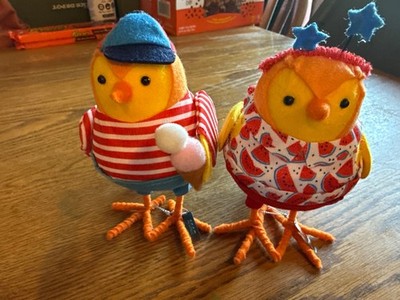 2023 Target Summer Fabric Bird TableTop Decor Scoop Sun Squad  BRAND NEW
