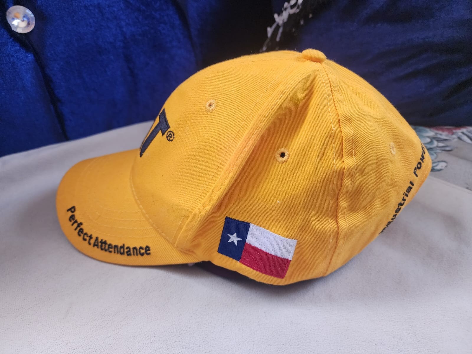 Men's caterpillar hat,100% cotton ,new . adjustable
