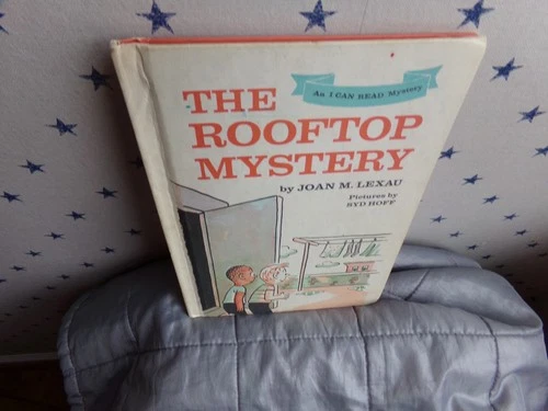 The Rooftop MYSTERY By Joan M Lexau An I CAN READ Book  Ill. Syd Hoff Vtg 1968