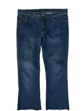 Lee 1889 Blue Dark Wash High-Rise Bootcut Denim Jeans Women's Size 14M