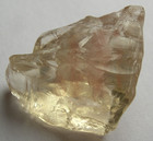 SUNSTONE, PALE STRAW YELLOW WITH COPPER SHILLER, FOR FACETING, OREGON, U.S.A. — photo 3