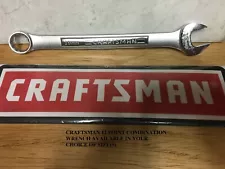 CRAFTSMAN COMBINATION WRENCH  SAE OR METRIC 12 PT~ CHOICE OF SIZE ~ FREE SHIP
